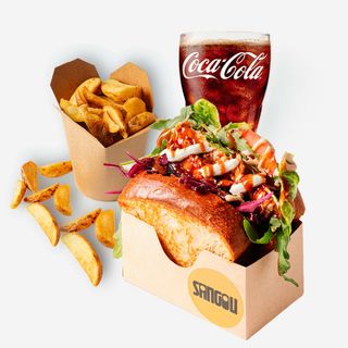 Cheese Chicken Katsu.