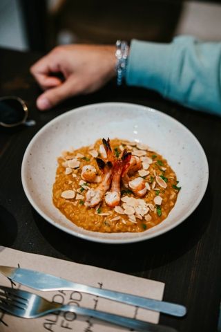 Risotto de Camarão