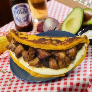 Cachapa De Cerdo Frito