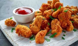 Petto di pollo croccante