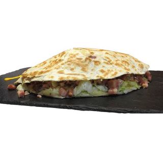 Quesadilla de bacón