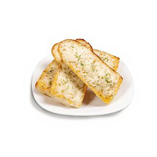 Pan con ajo y mozzarella