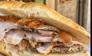 Panino con porchetta