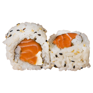 Uramaki de Salmão e Philadelphia (8 peças)