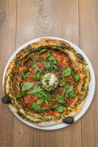 Pizza de Burrata