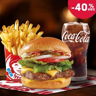 ვენდის ბურგერის კომბო