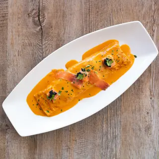 Crepe Con Salmón
