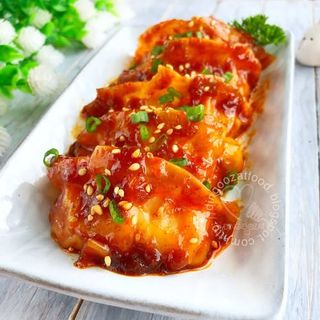 Ravioli con salsa coreana piccante-4pz