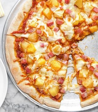 Pizza hawaiana (28 cm.)