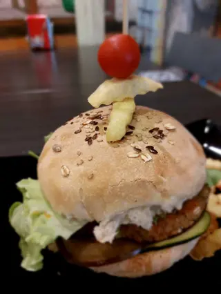 Hamburguesa El Vegano Maxi