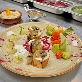 Blanc De Poulet Farci Aux Épinards