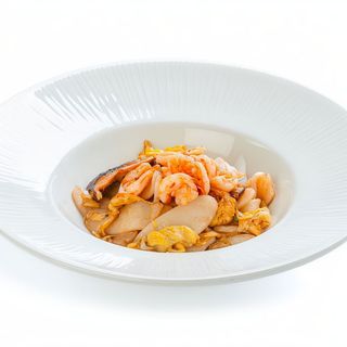 179. Gnocchi di riso con mazzancolle