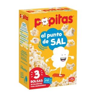 Palomitas Saladas para Microondas Borges Pack 3x100 Gr.