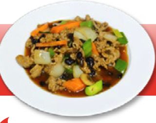 84-Ternera con judías negras