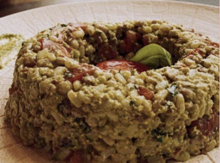 Tre cereali al pesto