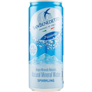 Acqua San Bernardo frizzante in lattina 33 cl