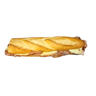 Bocadillo De Bacon Y Queso