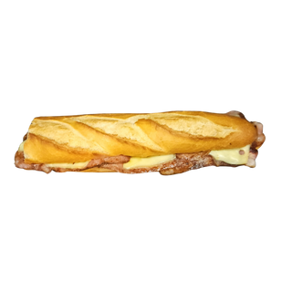 Bocadillo De Bacon Y Queso