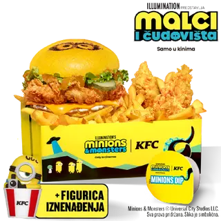 Minions Burger Box