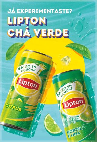 Chá Iced Frutos do Bosque Grande