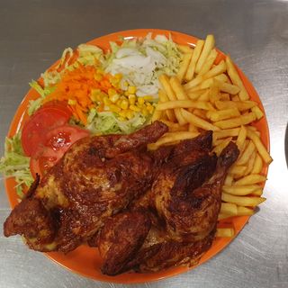 Menú Pollo Asado Entero