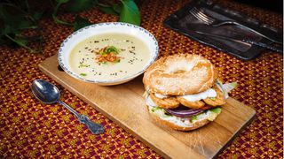 Grillowany Fasolotwór + Zupa sezonowa