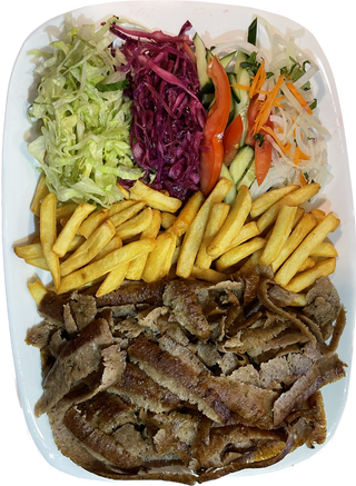 Kebap Zestaw duży (Großer Dönerteller)