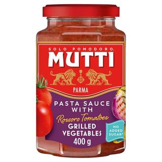 Mutti Vegetales, Salsa De Tomate Con Verduras A La Parrilla 400Gr