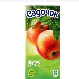 Сік яблуко 1л.
