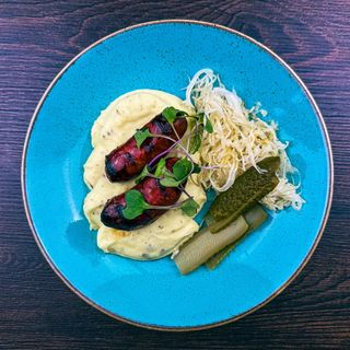 Bangers & Truffle Mash