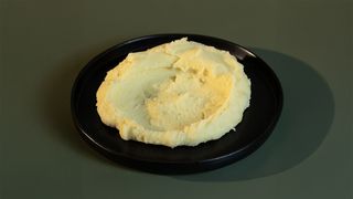 გამომცხვარი კარტოფილის პიურე