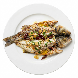 Pescado Lubina A La Espalda
