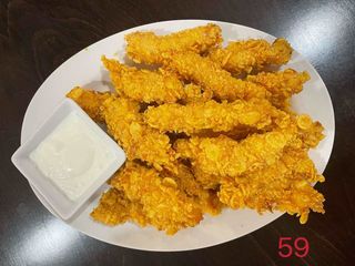 59 Пилешко с корнфлейкс