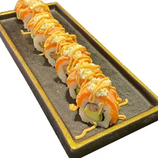 31. Uramaki De Salmón Flameado (8 Uds.)