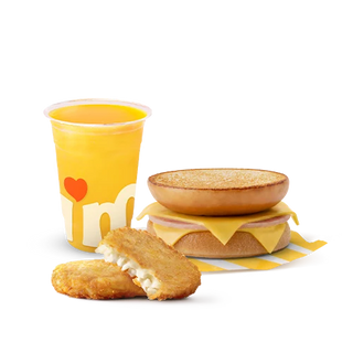 Combo Тост с сыром и ветчиной