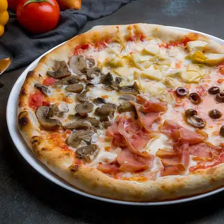 pizza 4 estaciones