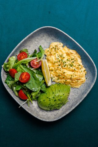 Scrambled avocado