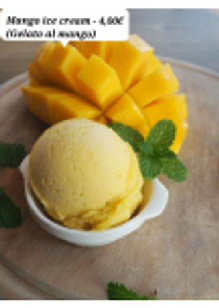 Mango Ice Cream