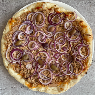 Pizza Atum e Mozzarella