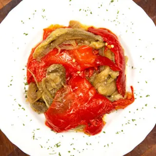 Escalivada De Berengena Y Pimiento Rojo 400 Gr