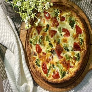 Киш с горбушей