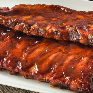 Costilla Media A La Barbacoa