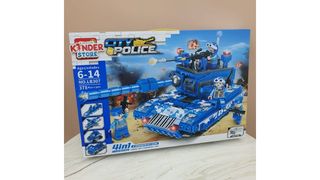 Конструктор Полицейский 4в1 378 деталей