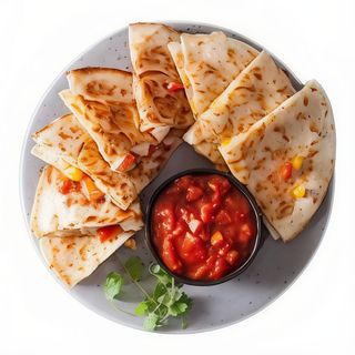 De champiñones y queso