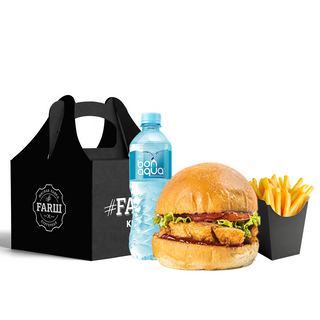 Сет куриный бургер 