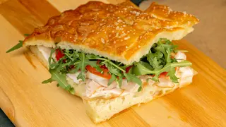 Focaccia Porchetta