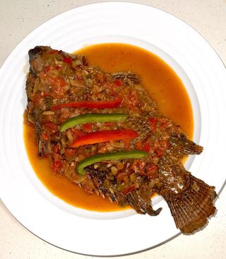 Tilapia whole fish (wet)