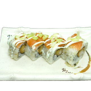 rollo gamba con salmon