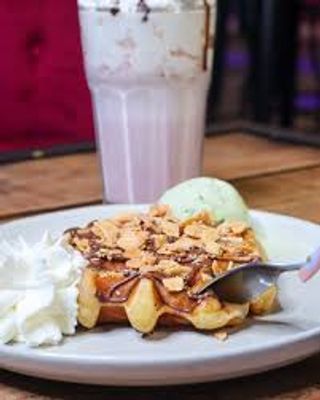 Gauffre  & Milkshake