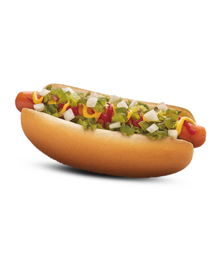 Menu Hot Dog New Yorker